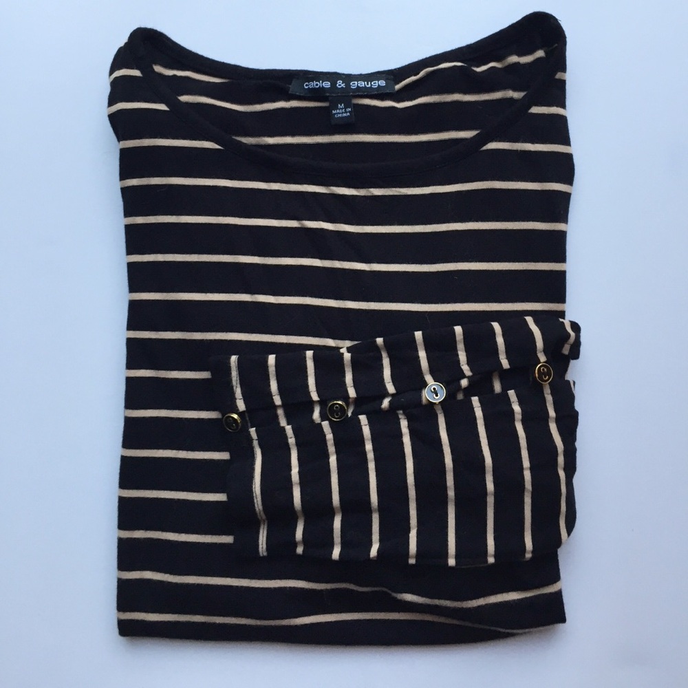 Basic Striped Top - Picture 4 of 8